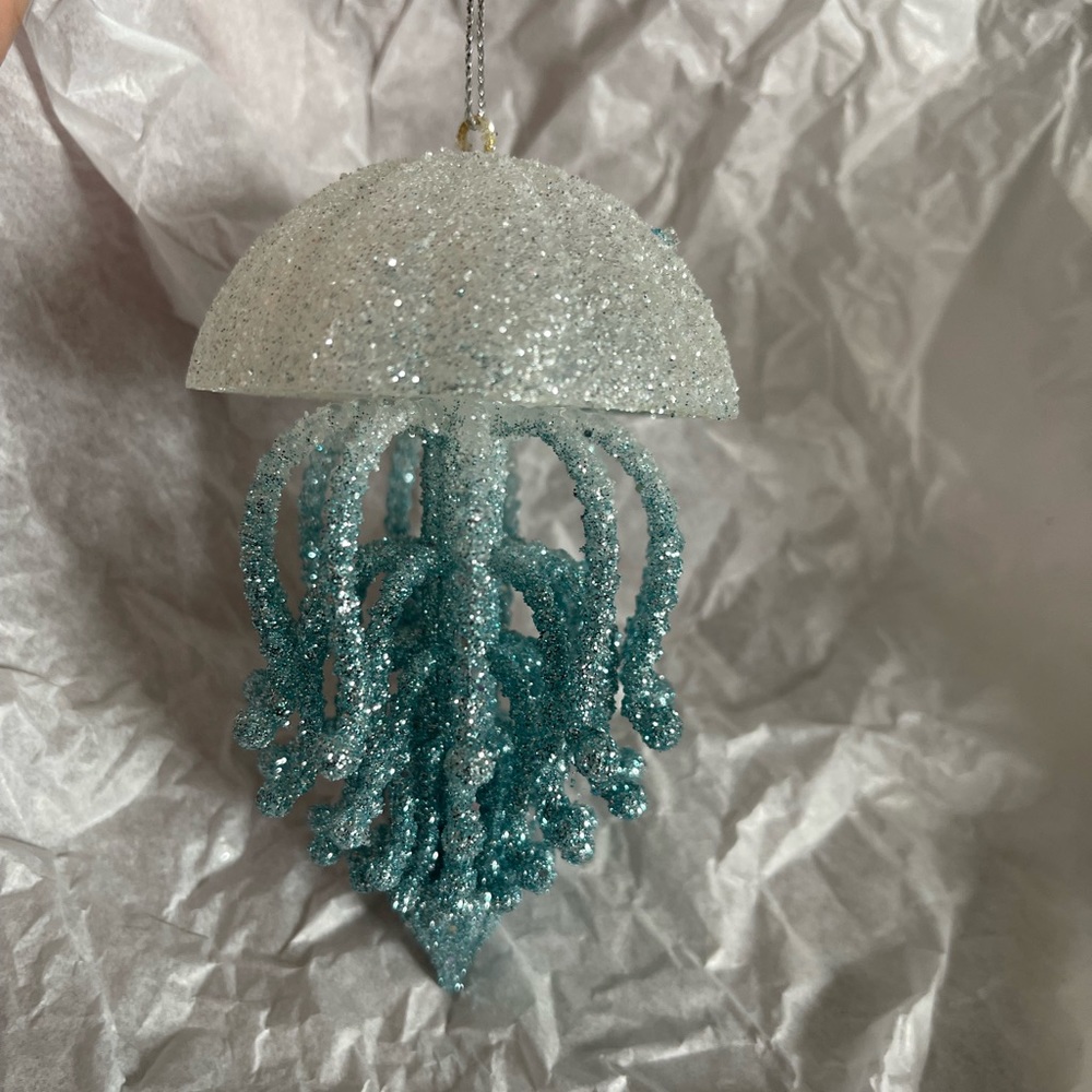 Jellyfish Christmas Ornament